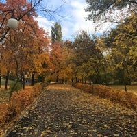 Photo taken at Парк Патриотов by Katerina P. on 10/14/2017
