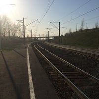 Photo taken at Платформа «151 км» by Sergey F. on 5/1/2017