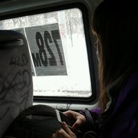 Photo taken at Автобус № 428 by Ekaterina B. on 3/30/2013