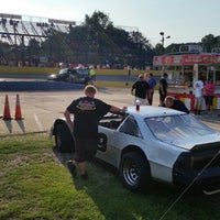Photo taken at Wake County Speedway by Dennis S. on 7/25/2014