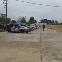 Photo taken at Wake County Speedway by Dennis S. on 4/18/2014