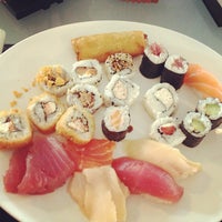 Photo taken at Sushi Mori by Alana I. on 6/27/2013