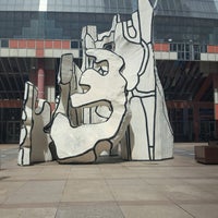 Photo taken at Monument with Standing Beast - Dubuffet sculpture by Jnette B. on 4/21/2017