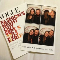 Photo taken at Vogue Fashions Night Out by Mila E. on 9/5/2013