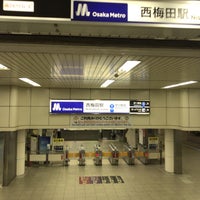 Photo taken at Nishi-Umeda Station (Y11) by ふな on 6/30/2018