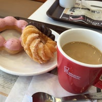 Photo taken at Mister Donut by mo on 4/25/2015