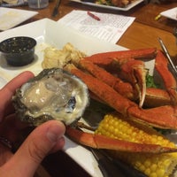 Photo taken at Bluewater Seafood - 2920 Spring by Andrew V. on 7/11/2015