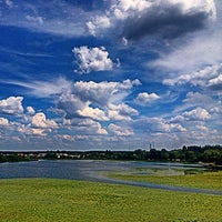 Photo taken at Петровский мост by Alex K. on 7/15/2014