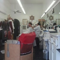 Photo taken at Abner&amp;#39;s Barbershop by Ben C. on 11/20/2012
