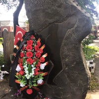 Photo taken at Могила Назыма Хикмета by Merve Gizem Ö. on 7/2/2018