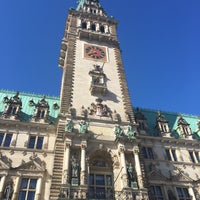 Photo taken at Hamburger Rathaus by Michael G. on 4/26/2017