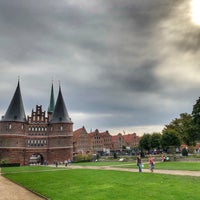 Photo taken at Holstentorplatz by Michael G. on 9/21/2018