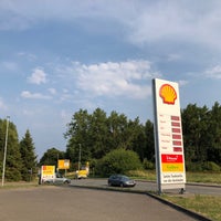 Photo taken at Shell by Michael G. on 7/21/2018