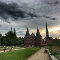 Photo taken at Holstentorplatz by Michael G. on 6/22/2017