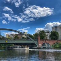 Photo taken at Lessingbrücke by Michael G. on 6/27/2018