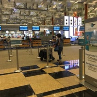 Photo taken at Garuda Indonesia (GA) Check-in Counter by Jude W. on 1/29/2016