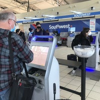 Photo taken at Southwest Airlines Ticket Counter by Robin P. on 1/5/2021