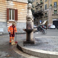 Photo taken at Piazza Perin Del Vaga by Giorgio S. on 10/1/2012