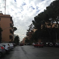 Photo taken at Piazza Ennio by Giorgio S. on 12/16/2012