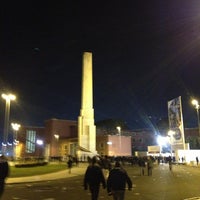 Photo taken at Obelisco del Foro Italico by Giorgio S. on 2/16/2013