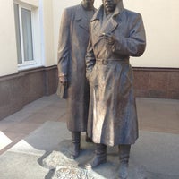 Photo taken at Пам’ятник Жеглову і Шарапову by Kirill V. on 6/15/2013