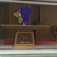 Photo taken at St. Thomas The Apostle Chapel by Kityaporn C. on 3/25/2016