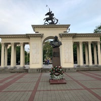 Photo taken at Сквер Жукова by Aleksandr on 5/25/2019