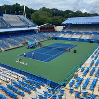 Photo taken at William H.G. Fitzgerald Tennis Stadium by Olivier J. on 7/29/2022