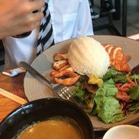 Photo taken at wagamama by Suzanne A. on 5/16/2018