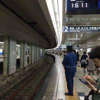 Photo taken at Hibiya Line Platform 2 by BronzeParrot on 6/4/2017