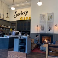 Photo taken at Society Cafe by Ryan Y. on 12/28/2018