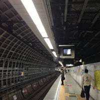 Photo taken at Kokkai-gijidomae Station by Shoji K. on 4/16/2013