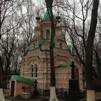 Photo taken at Donskoy Monastery by Роман С. on 4/29/2013