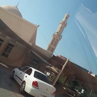 Photo taken at Omar bin Abdulaziz Mosque by Bader A. on 4/28/2014