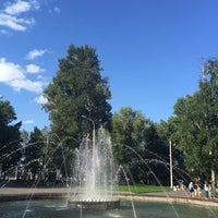 Photo taken at Парк Центрального района by Татьяна П. on 8/2/2016