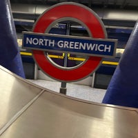 Photo taken at North Greenwich London Underground Station by Ken W. on 4/5/2023