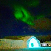 Photo taken at Icehotel Restaurant by Mahmut Y. on 3/15/2017