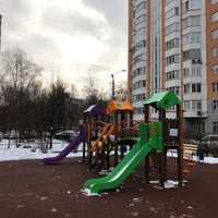 Photo taken at Детская Площадка Дыбенко 6 by Александр В. on 12/21/2017