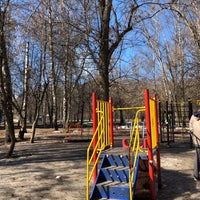 Photo taken at Детская Площадка Дыбенко 6 by Александр В. on 3/31/2019