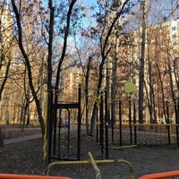 Photo taken at Детская Площадка Дыбенко 6 by Александр В. on 11/11/2018