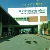 Photo taken at Hat Yai International Airport (HDY) by วัฒไง จ. on 5/1/2013