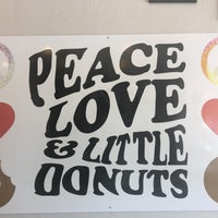 Photo taken at Peace Love &amp;amp; Little Donuts by Sue D. on 4/1/2017