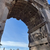 Photo taken at Arch of Titus by bOn on 4/4/2024