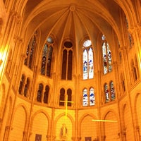 Photo taken at Église Notre-Dame du Liban by Pascal B. on 5/22/2014