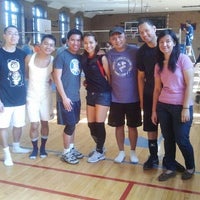 Photo taken at 18th Street Gym - Volleyball by Allah A. on 10/14/2012