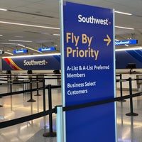 Photo taken at Southwest Airlines Check-in by Rose P. on 8/19/2023