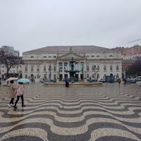 Photo taken at Rossio Square by Matze K. on 5/7/2019