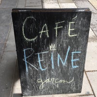 Photo taken at Café Reine Garçon by Mitchell B. on 8/5/2017