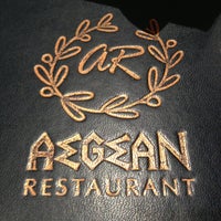 Photo taken at Aegean Restaurant by EJ P. on 12/21/2012