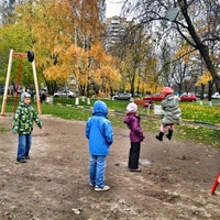 Photo taken at Детская площадка by Ekaterina S. on 10/19/2012